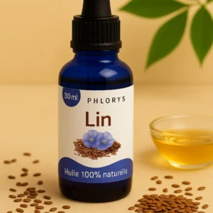 Huile de Lin 30 ml – 100% naturelle PHLORYS
