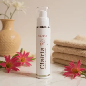 Crème solaire éclaircissante SPF 50 CLAIRIA – PHLORYS